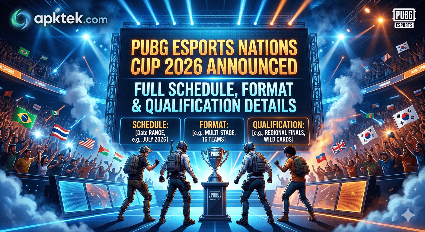 PUBG Esports Nations Cup 2026 Announced